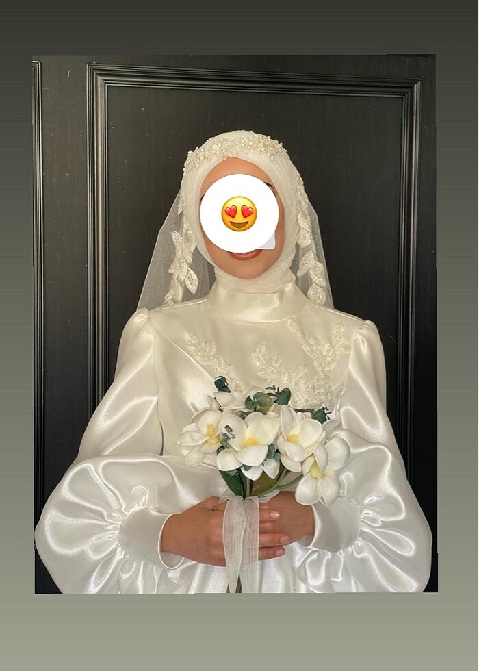 gelinlik tesettür - Görsel 2