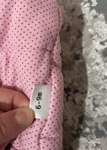 Kız Çocuk Kapüşonlu Pembe Kürklü Yelek - Görsel 2