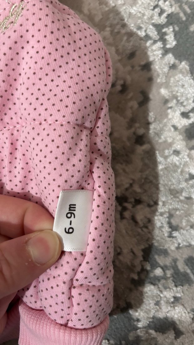 Kız Çocuk Kapüşonlu Pembe Kürklü Yelek - Görsel 2