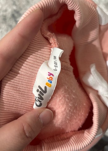 Kız Çocuk Pembe Puantiyeli Rahat Pantolon - Görsel 2