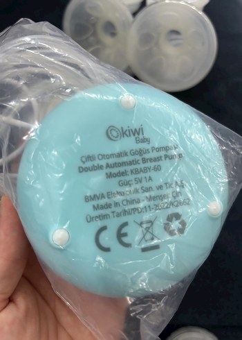 Beden Kiwi elektrikli çiftli süt sağım göğüs pompası