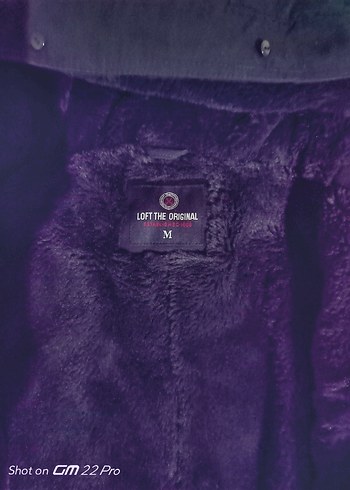 Loft kadın Lacivert Kapüşonlu Fermuarlı Ceket mont - Görsel 2