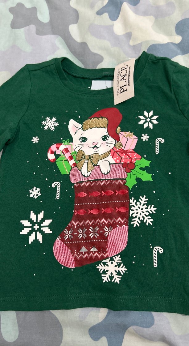 Noel temalı USA dan  bir yaş çocuk  giysi - Görsel 2