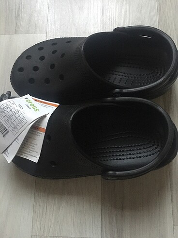 Crocs klasik siyah sandalet ayakkabı