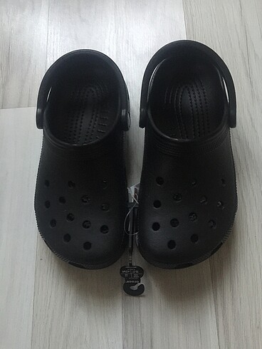 Crocs Crocs klasik siyah sandalet ayakkabı