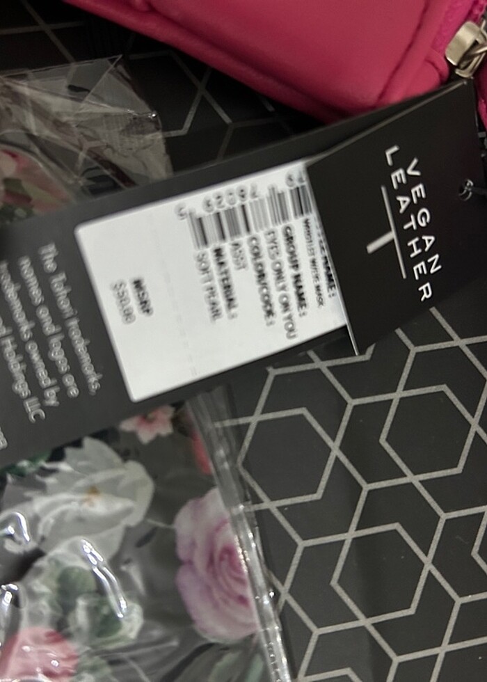 ABD den Tahari marka cüzdan  uyku pedi hediye li - Görsel 3