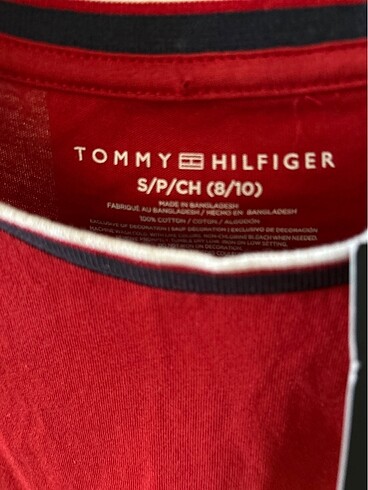 Tommy Hilfiger Tommy Hilfiger erkek çocuk tişört ABD yeni etiketli
