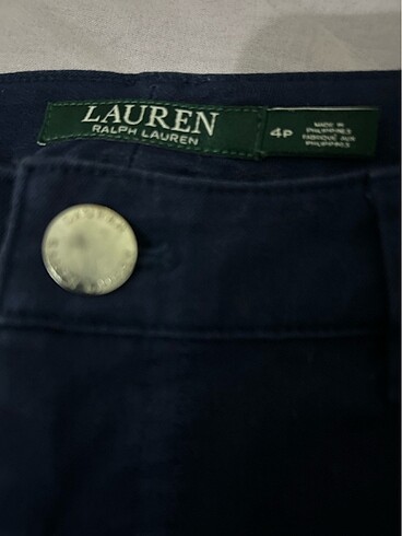 xs Beden Orijinal Ralph Lauren lacivert bayan pantolon