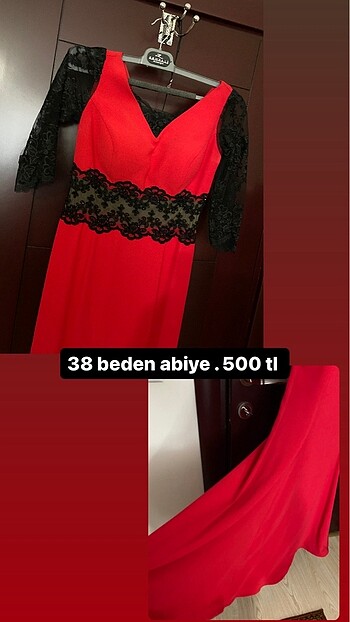 Kırmızı abiye