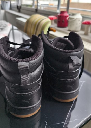 Siyah Erkek Spor Ayakkabı Bağcıkları PUMA - Görsel 5