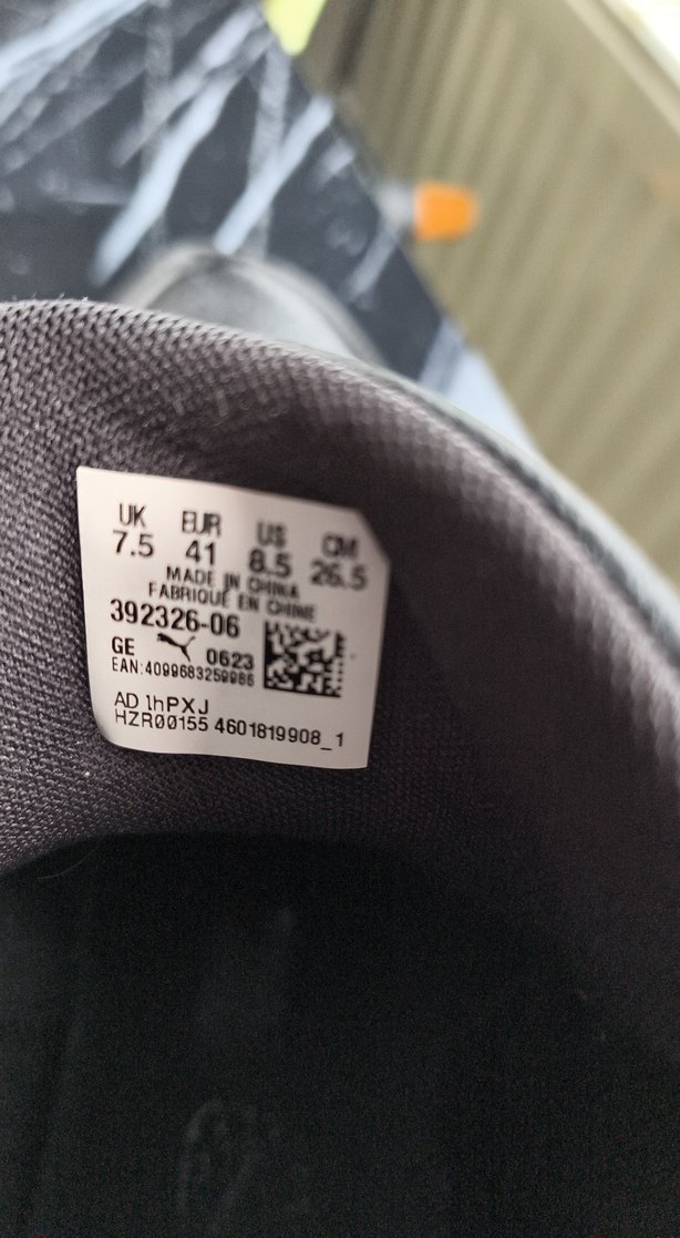 Siyah Erkek Spor Ayakkabı Bağcıkları PUMA - Görsel 4