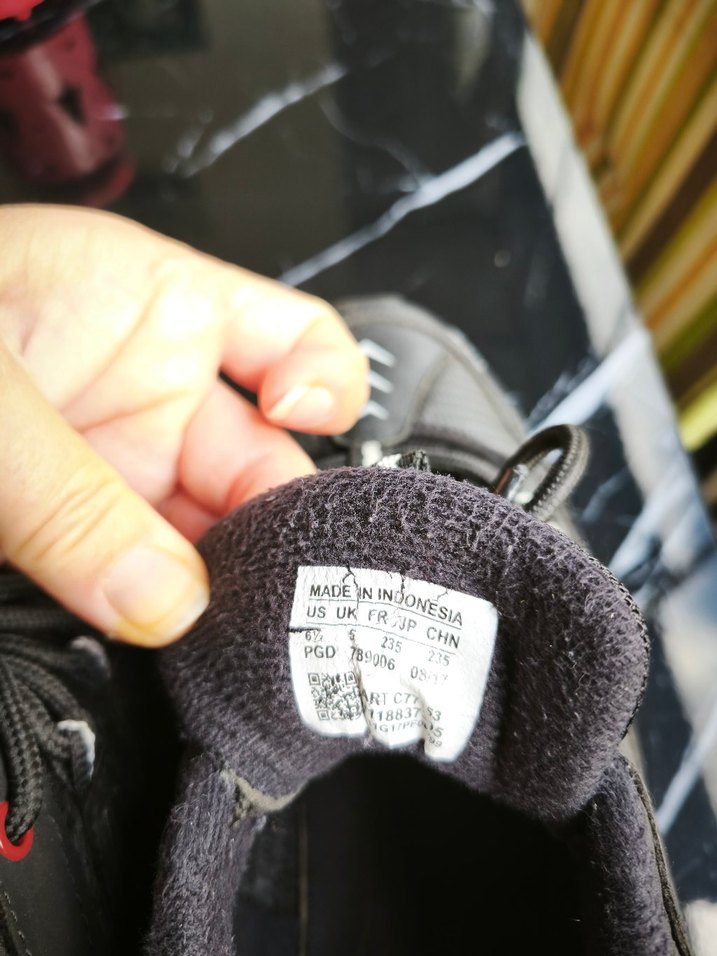 Siyah Biker Tarzı Erkek Ayakkabı Bağcığı - Görsel 5