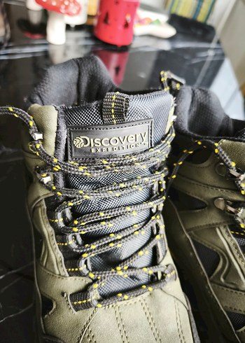 Kamuflaj Desenli Kahverengi Erkek Outdoor Bot - Görsel 2