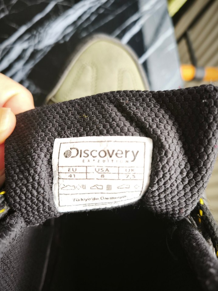 Kamuflaj Desenli Kahverengi Erkek Outdoor Bot - Görsel 5