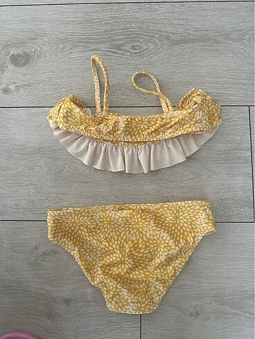 Koton Koton Sarı Desenli Bikini