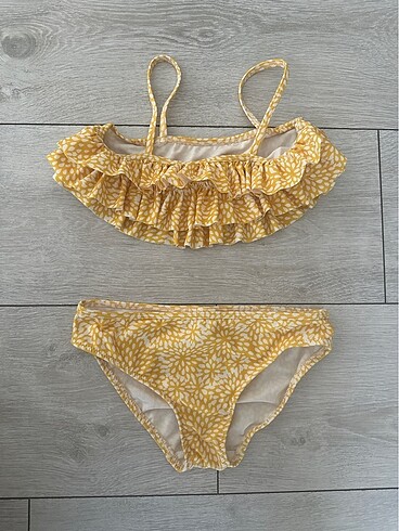 Koton Sarı Desenli Bikini