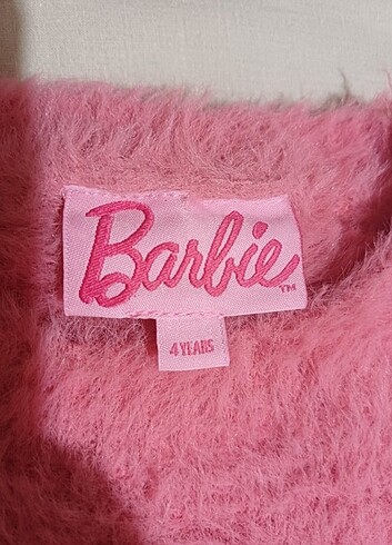 4 Yaş Beden Barbie pembe kazak