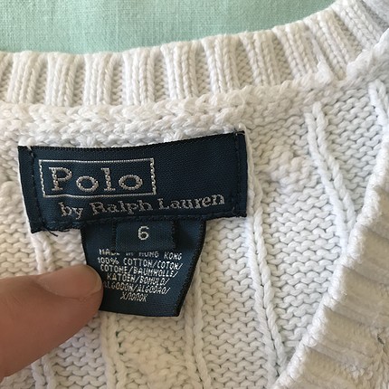 Polo marka 6 yaşa uygun süeter 