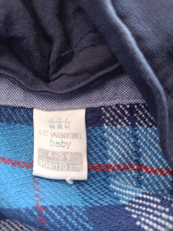 Erkek Çocuk Kapüşonlu Uzun Kollu Gömlek - Görsel 3