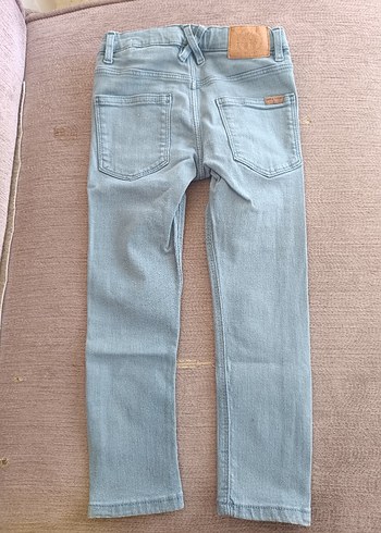 Gri Slim Fit Denim Pantolon - Görsel 3