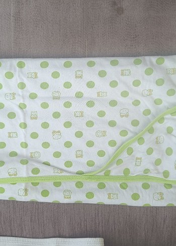 Çocuk Nakışlı Beyaz Battaniye - Görsel 2