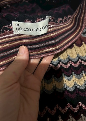 Mudo Kadın Triko etek vintage - Görsel 5