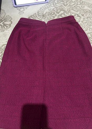 Adil Işık Pembe Midi Kalem Etek - Görsel 5