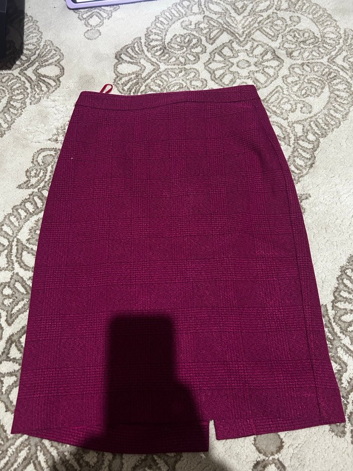 Adil Işık Pembe Midi Kalem Etek - Görsel 2