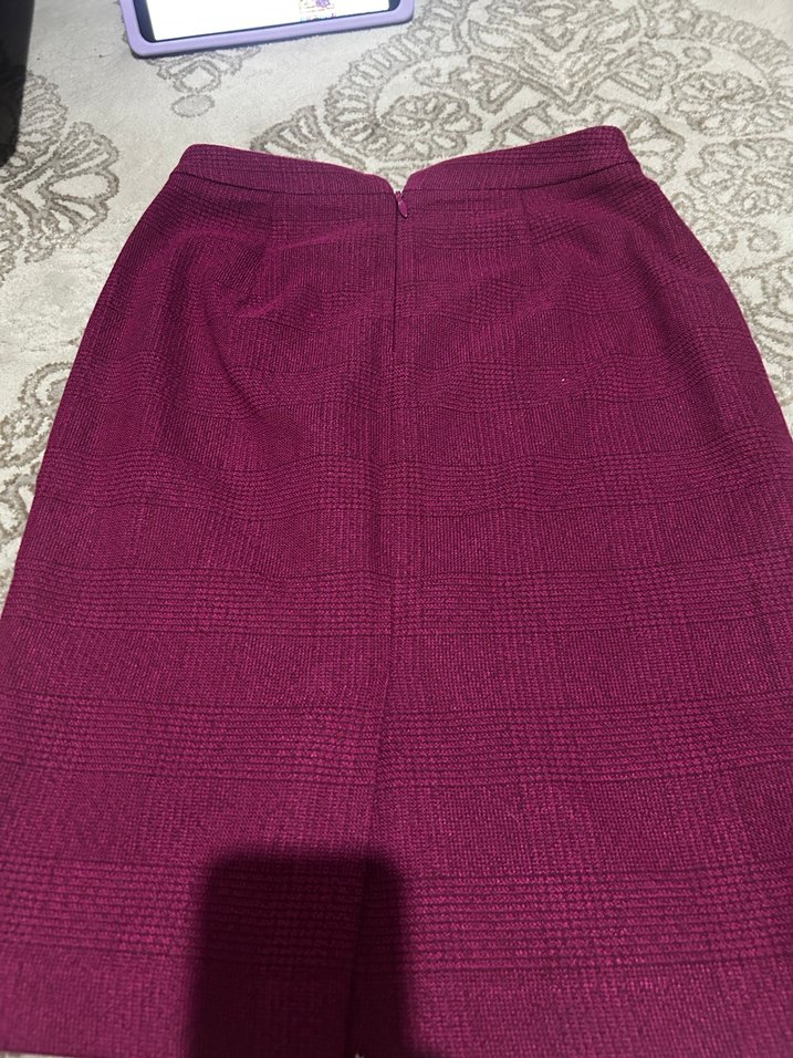 Adil Işık Pembe Midi Kalem Etek - Görsel 5