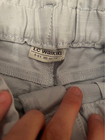 5 Yaş Beden mavi Renk Lc Waikiki kot şort