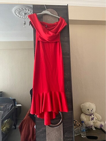 Zara Kırmızı elbise