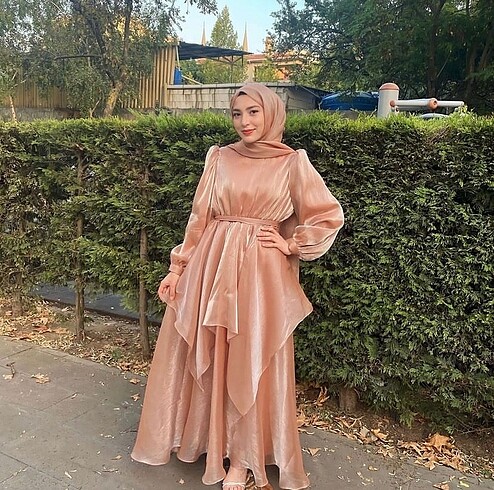 m Beden turuncu Renk Kevser bahadır Somon Mimoza