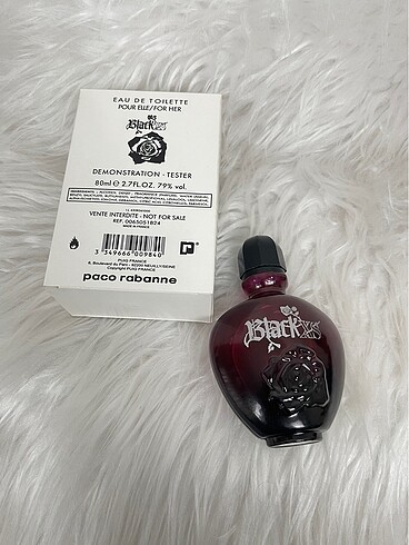 Paco Rabanne Black XS 80 ml Bayan Tester Parfüm