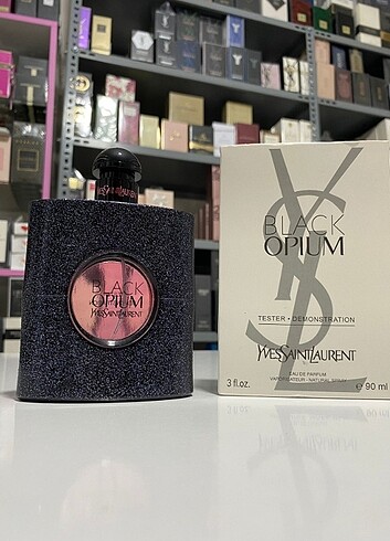 Ysl Black opium 90 ml bayan tester parfum