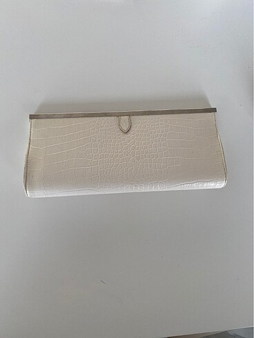 Krokodil görünüm clutch