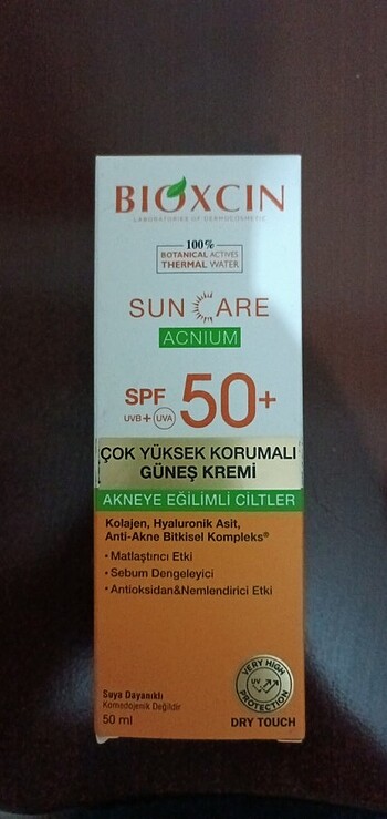 Bioxin Güneş kremi
