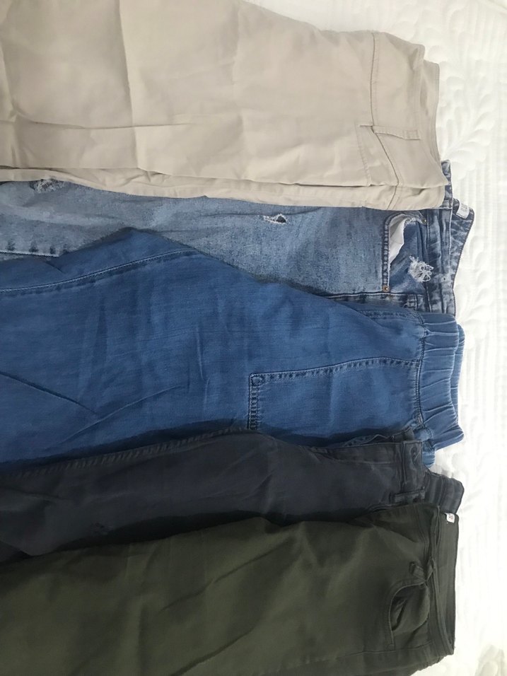 Günlük Rahat Kesim Kadın Kot Pantolonlar - Görsel 2