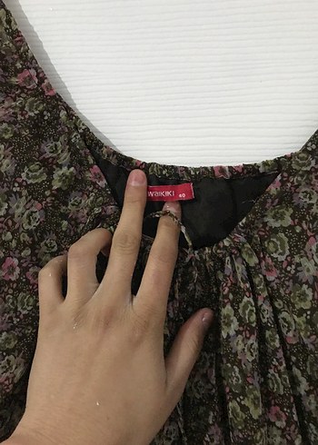 Bohem Rüzgarlı Midi Elbise - Görsel 2