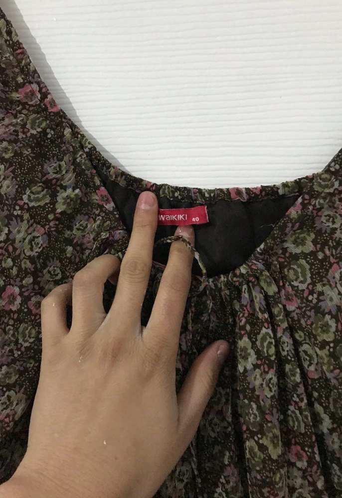 Bohem Rüzgarlı Midi Elbise - Görsel 2