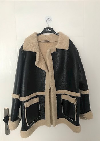 Kahverengi Kürklü Kadın Kış Ceketi - Görsel 2