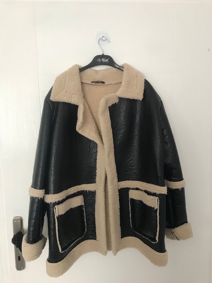Kahverengi Kürklü Kadın Kış Ceketi - Görsel 2