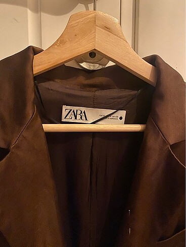 Zara Zara saten oversıze blazer