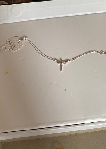Diğer İnce Zincirli Minimal Kilic Bileklik