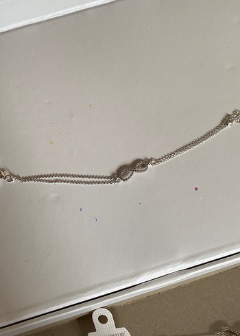 Diğer İnce Gumus Zincirli Minimal Bileklik