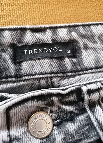 36 Beden Trendyolmilla gri jean
