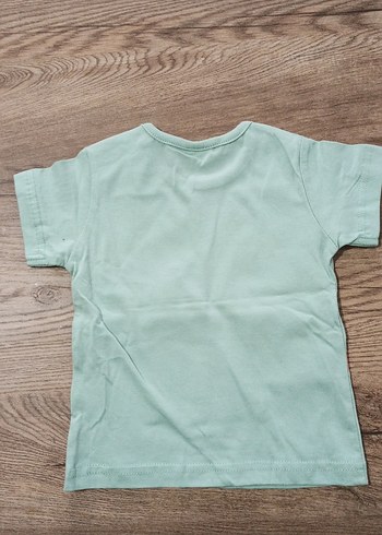 Turkuaz Baskılı Erkek Çocuk Kısa Kollu Tişört - Görsel 3