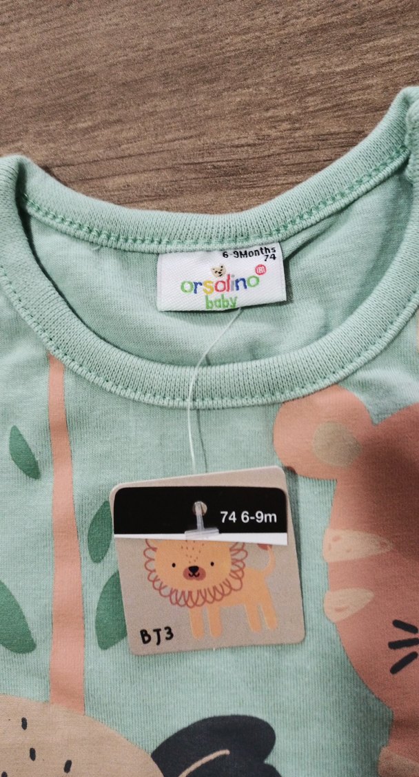 Turkuaz Baskılı Erkek Çocuk Kısa Kollu Tişört - Görsel 2