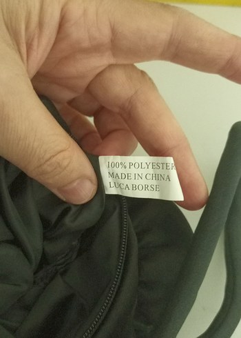 Güllü Siyah Gotik Vintage Kadın Çanta - Görsel 4