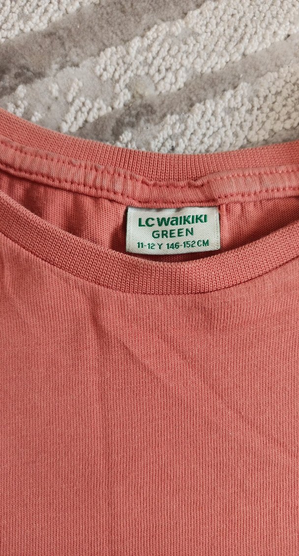 erkek Çocuk turuncu pamuklu Uzun Kollu Tişört - Görsel 3