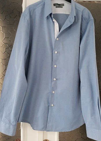 Koton marka Erkek Gömlek, Düğmeli, Uzun Kollu - Görsel 3